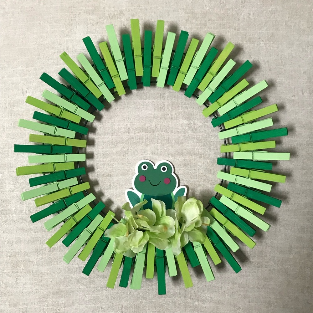 Frog Door Wreath